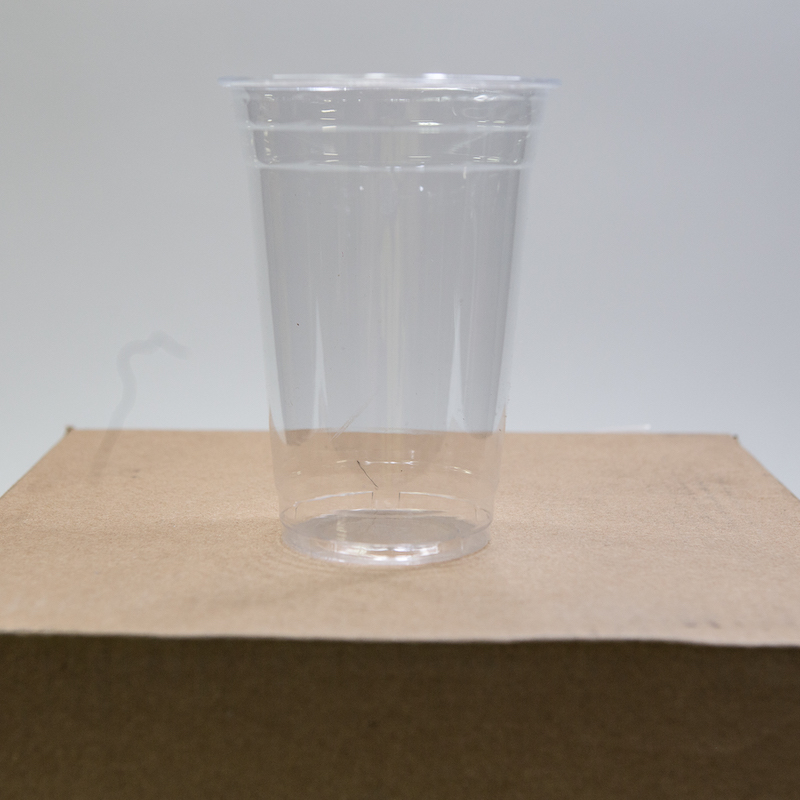 Clear Cup 20oz Clear PET Cups 1000/cs - Industrial Cleaning Supplies